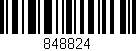 Código de barras (EAN, GTIN, SKU, ISBN): '848824'