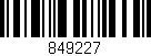 Código de barras (EAN, GTIN, SKU, ISBN): '849227'