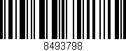 Código de barras (EAN, GTIN, SKU, ISBN): '8493798'