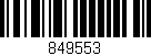 Código de barras (EAN, GTIN, SKU, ISBN): '849553'