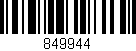 Código de barras (EAN, GTIN, SKU, ISBN): '849944'