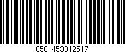 Código de barras (EAN, GTIN, SKU, ISBN): '8501453012517'