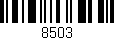 Código de barras (EAN, GTIN, SKU, ISBN): '8503'