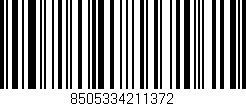 Código de barras (EAN, GTIN, SKU, ISBN): '8505334211372'