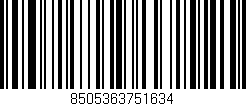 Código de barras (EAN, GTIN, SKU, ISBN): '8505363751634'