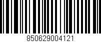 Código de barras (EAN, GTIN, SKU, ISBN): '850629004121'