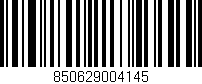 Código de barras (EAN, GTIN, SKU, ISBN): '850629004145'