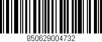 Código de barras (EAN, GTIN, SKU, ISBN): '850629004732'