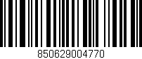 Código de barras (EAN, GTIN, SKU, ISBN): '850629004770'