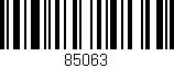 Código de barras (EAN, GTIN, SKU, ISBN): '85063'