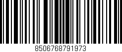 Código de barras (EAN, GTIN, SKU, ISBN): '8506768791973'