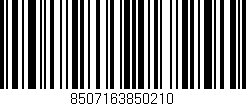 Código de barras (EAN, GTIN, SKU, ISBN): '8507163850210'