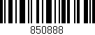Código de barras (EAN, GTIN, SKU, ISBN): '850888'