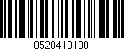 Código de barras (EAN, GTIN, SKU, ISBN): '8520413188'