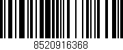 Código de barras (EAN, GTIN, SKU, ISBN): '8520916368'