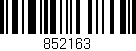 Código de barras (EAN, GTIN, SKU, ISBN): '852163'