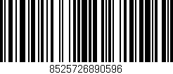 Código de barras (EAN, GTIN, SKU, ISBN): '8525726890596'