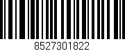 Código de barras (EAN, GTIN, SKU, ISBN): '8527301822'