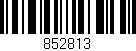 Código de barras (EAN, GTIN, SKU, ISBN): '852813'