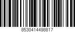 Código de barras (EAN, GTIN, SKU, ISBN): '8530414498817'