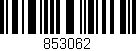 Código de barras (EAN, GTIN, SKU, ISBN): '853062'