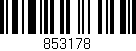 Código de barras (EAN, GTIN, SKU, ISBN): '853178'