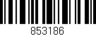 Código de barras (EAN, GTIN, SKU, ISBN): '853186'