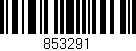 Código de barras (EAN, GTIN, SKU, ISBN): '853291'