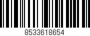 Código de barras (EAN, GTIN, SKU, ISBN): '8533618654'