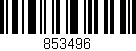 Código de barras (EAN, GTIN, SKU, ISBN): '853496'