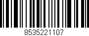 Código de barras (EAN, GTIN, SKU, ISBN): '8535221107'