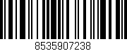 Código de barras (EAN, GTIN, SKU, ISBN): '8535907238'