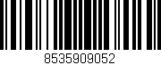Código de barras (EAN, GTIN, SKU, ISBN): '8535909052'