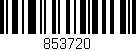 Código de barras (EAN, GTIN, SKU, ISBN): '853720'
