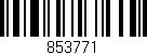 Código de barras (EAN, GTIN, SKU, ISBN): '853771'