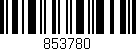 Código de barras (EAN, GTIN, SKU, ISBN): '853780'