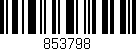 Código de barras (EAN, GTIN, SKU, ISBN): '853798'