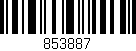 Código de barras (EAN, GTIN, SKU, ISBN): '853887'