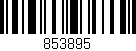 Código de barras (EAN, GTIN, SKU, ISBN): '853895'