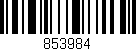 Código de barras (EAN, GTIN, SKU, ISBN): '853984'
