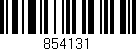 Código de barras (EAN, GTIN, SKU, ISBN): '854131'