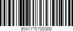 Código de barras (EAN, GTIN, SKU, ISBN): '8541775709368'