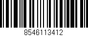 Código de barras (EAN, GTIN, SKU, ISBN): '8546113412'