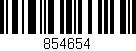 Código de barras (EAN, GTIN, SKU, ISBN): '854654'