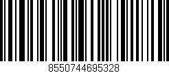 Código de barras (EAN, GTIN, SKU, ISBN): '8550744695328'
