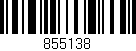 Código de barras (EAN, GTIN, SKU, ISBN): '855138'
