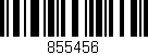 Código de barras (EAN, GTIN, SKU, ISBN): '855456'