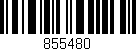 Código de barras (EAN, GTIN, SKU, ISBN): '855480'