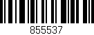 Código de barras (EAN, GTIN, SKU, ISBN): '855537'