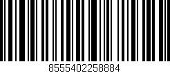 Código de barras (EAN, GTIN, SKU, ISBN): '8555402258884'